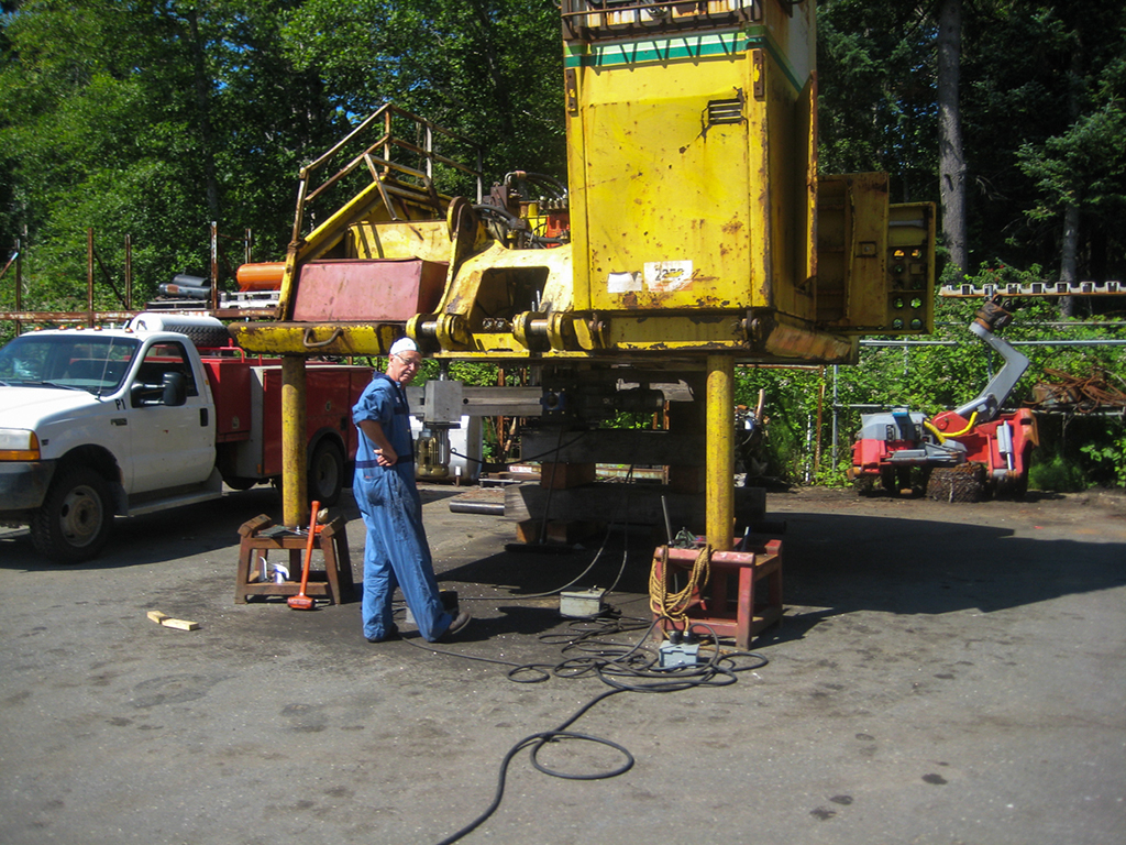 Field Machining repair rotec bearing mounting surface